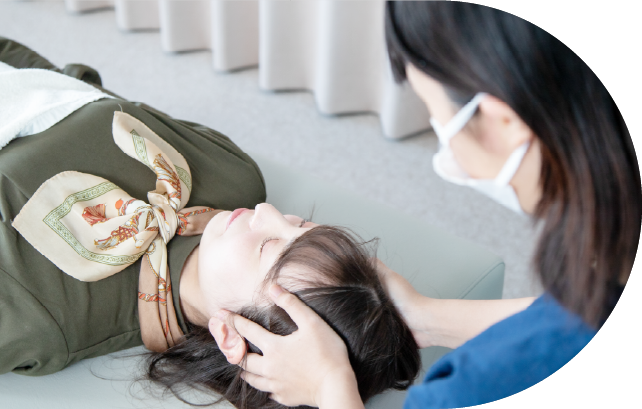 小顔矯正の施術